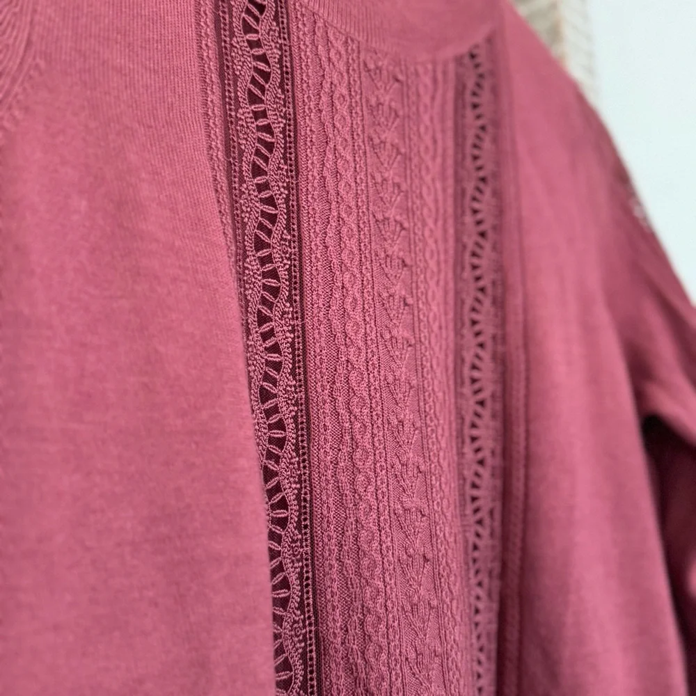 Sezane Janis Jumper in Rosewood - Picture 3 of 12